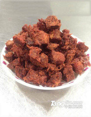 猪肉粒香喷喷有嚼劲