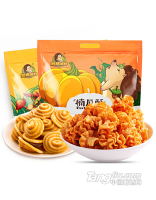 刺猬阿甘楠瓜酥猫耳朵440g