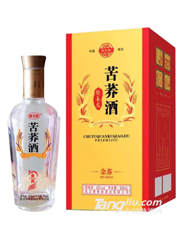 楚玉泉苦荞酒金荞42度-500ml