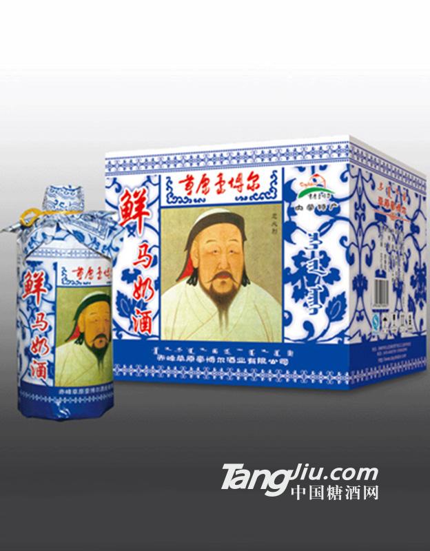 草原豪博尔38度兰花马奶酒
