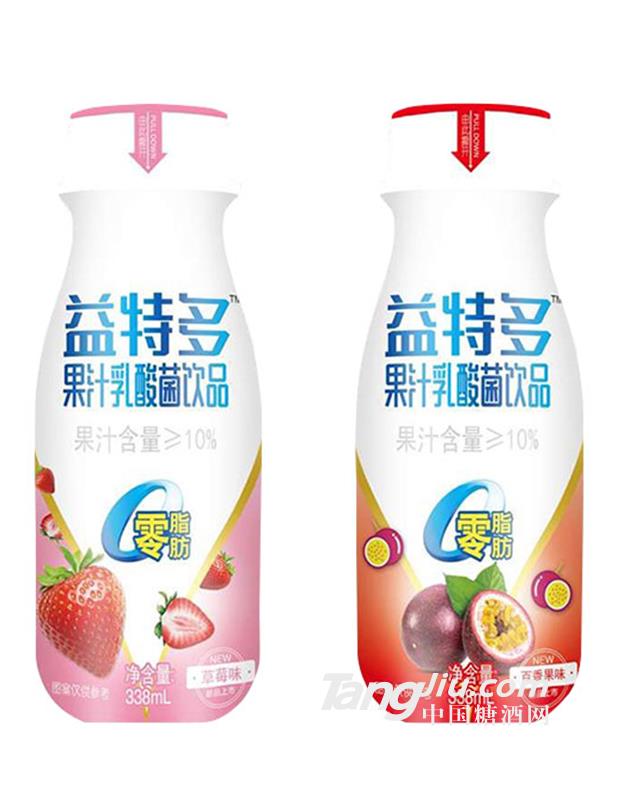 益特多果汁乳酸菌饮品338ml