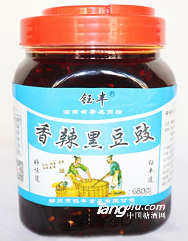 钰丰香辣黑豆豉680g