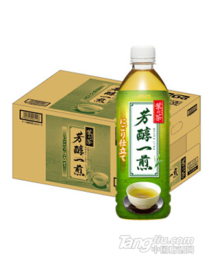 达亦多（Dydo）芳醇一煎绿茶饮料 500ml_24瓶
