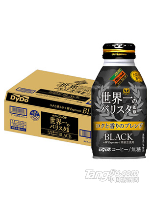 达亦多DyDo 无糖黑咖啡饮料275g_24罐