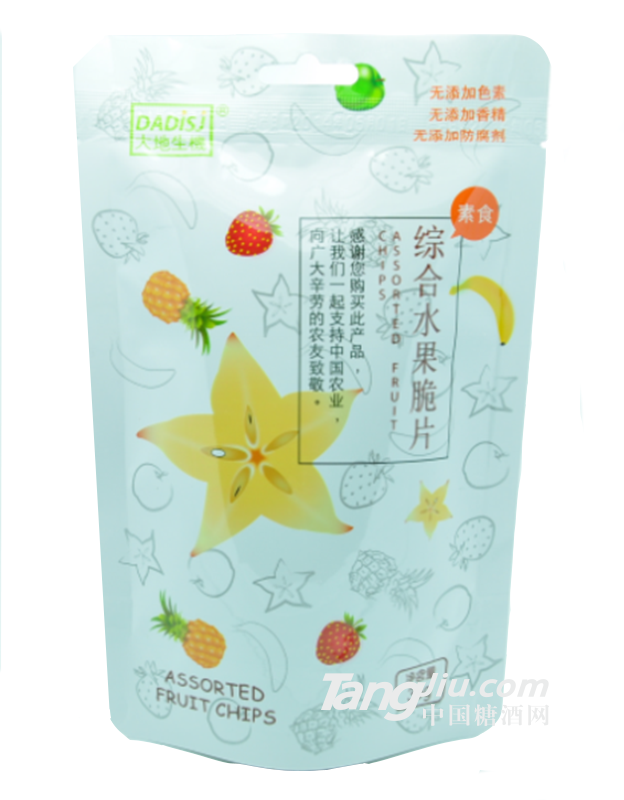 综合水果脆片直立袋装