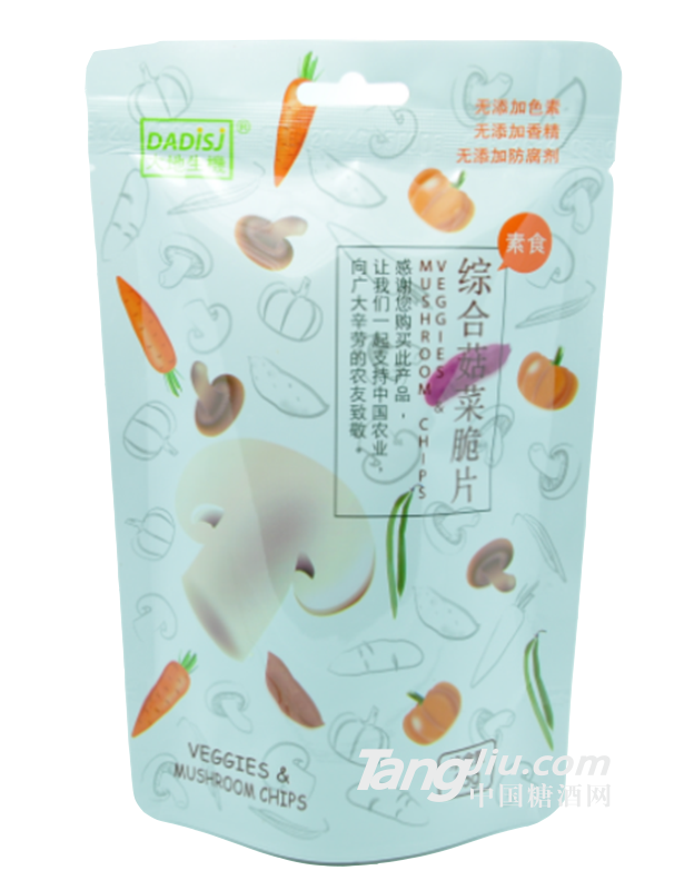 综合菇菜脆片直立袋装