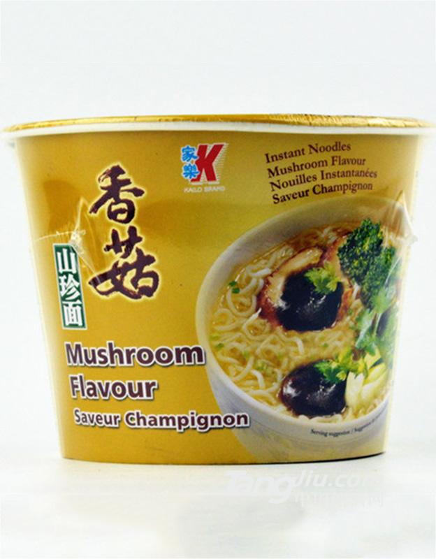 家乐牌香菇山珍桶面120g