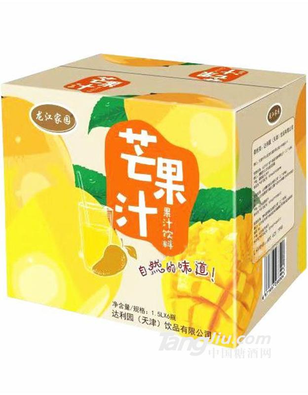 龙江家园芒果汁饮料1.5L