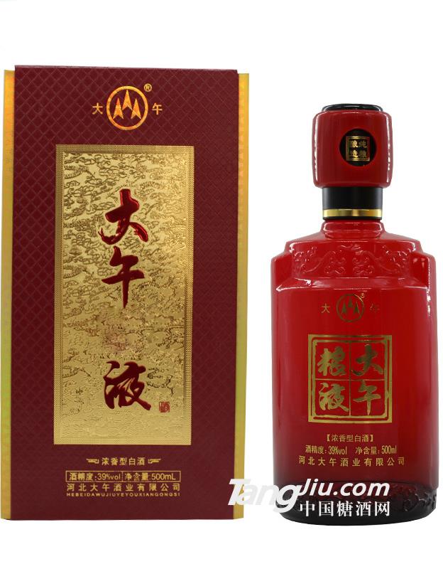 大午宜宾纯粮液39度500ml