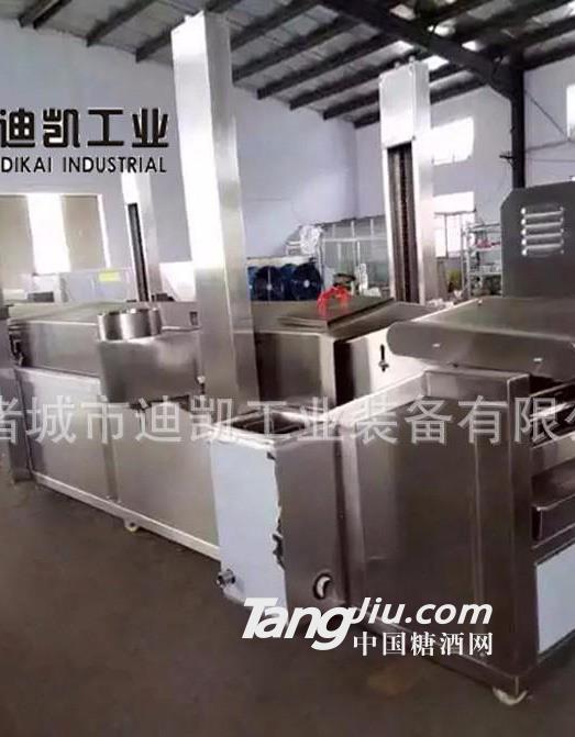 供应土豆条油炸机专业加工设备