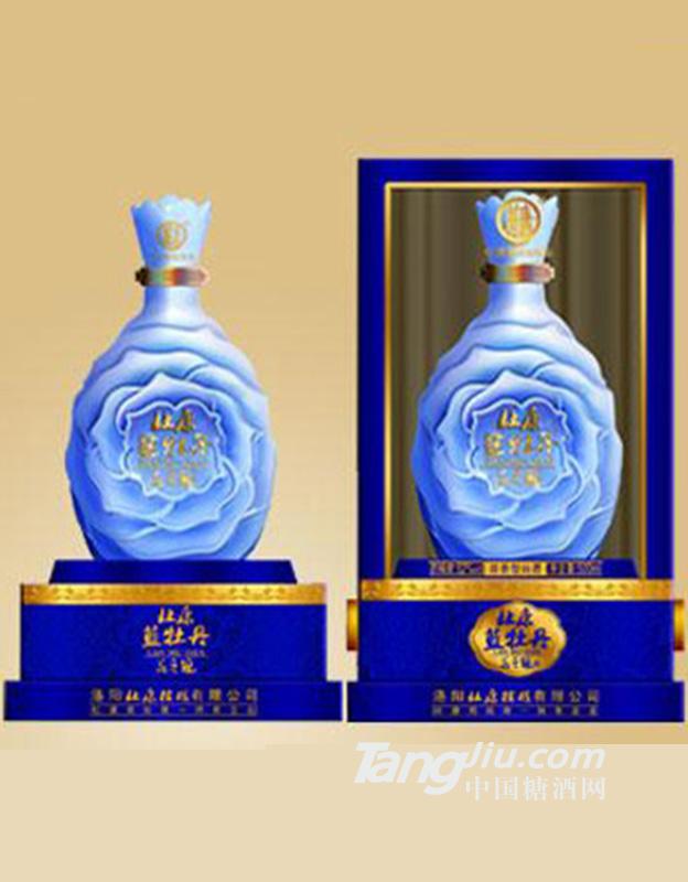 杜康蓝牡丹花之冠酒500ml