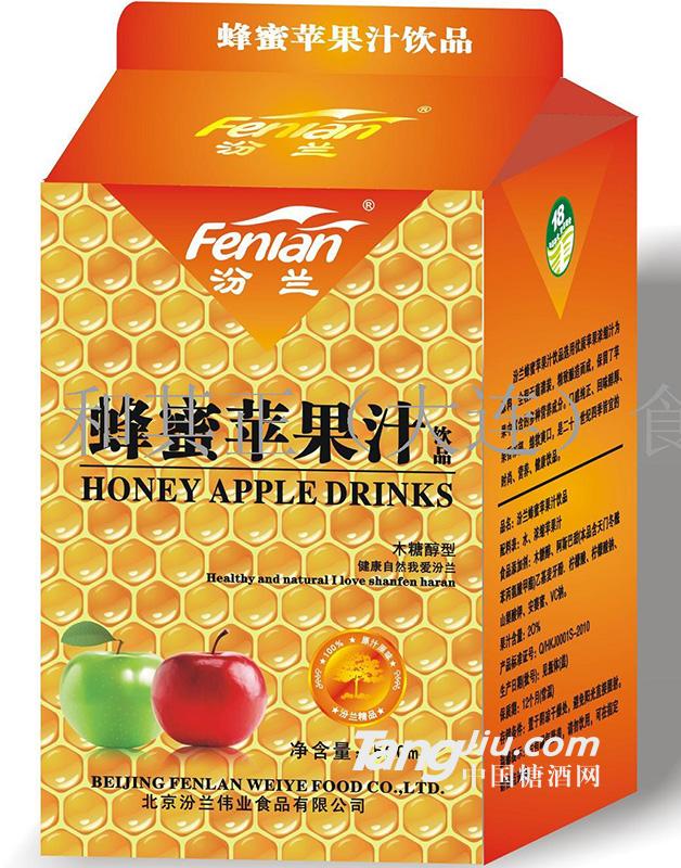 和其正汾兰蜂蜜苹果汁500ml