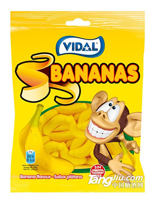 威达尔香蕉软糖-100g