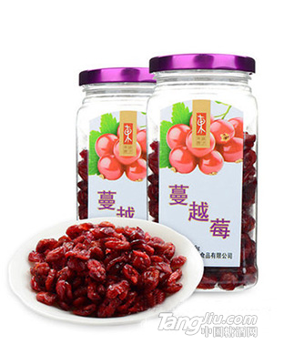 东嘉铺子休闲食品189g罐装蔓越莓干