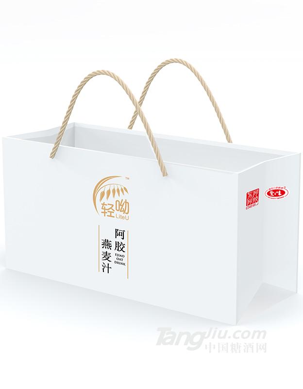 轻呦阿胶燕麦汁手提袋
