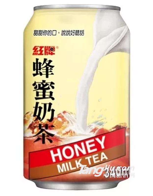 紅牌蜂蜜奶茶-340ml