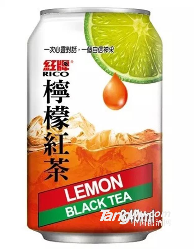 紅牌檸檬紅茶-340ml