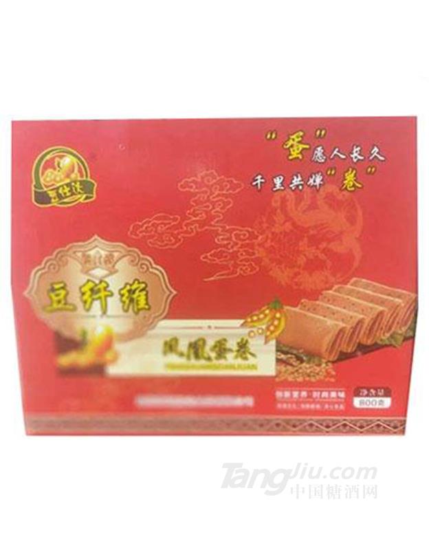 豆仕达豆纤维蛋卷箱装