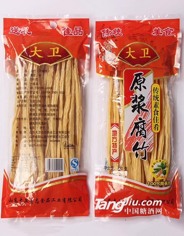 大卫原浆腐竹200g