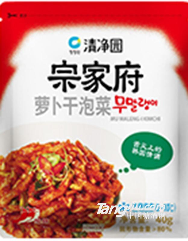 清净园 萝卜干泡菜 40g