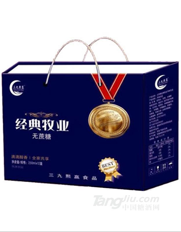 三九熙赢牧业无蔗糖250mlx12