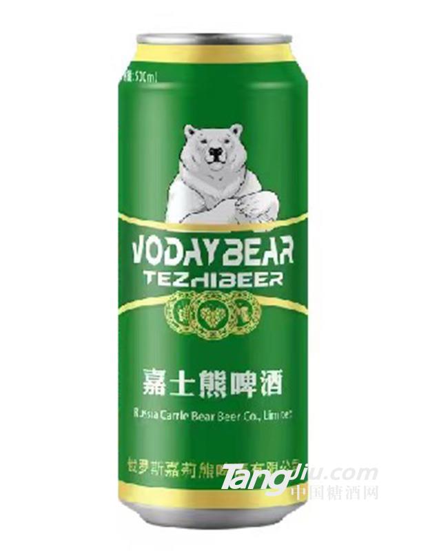 嘉士熊原浆白啤酒500ml