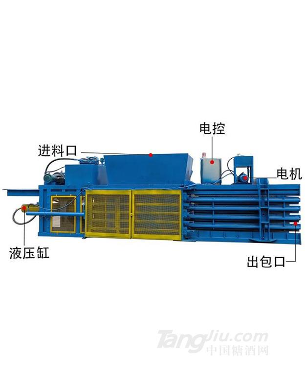 供应全自动卧式液压打包机包装设备