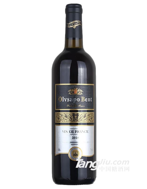 13°法国奥兰莎普·宾特干红葡萄酒750ml