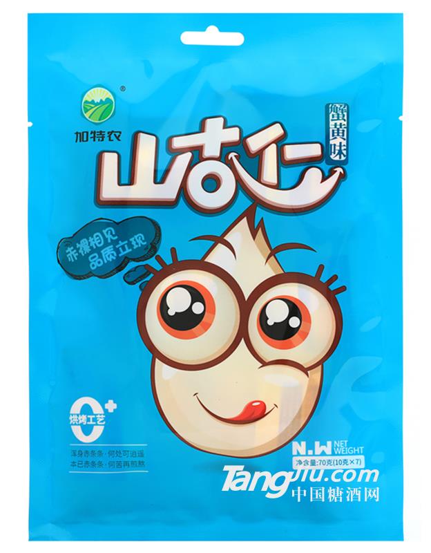 加特农山杏仁蟹黄味70g