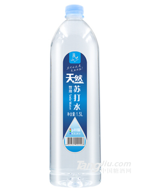 凡山天然苏打水弱碱性无糖1.5L