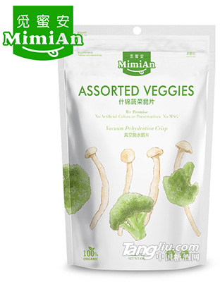  什锦蔬菜脆片100g