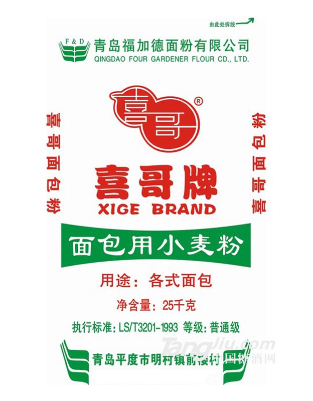 喜哥牌面包用小麦粉25kg