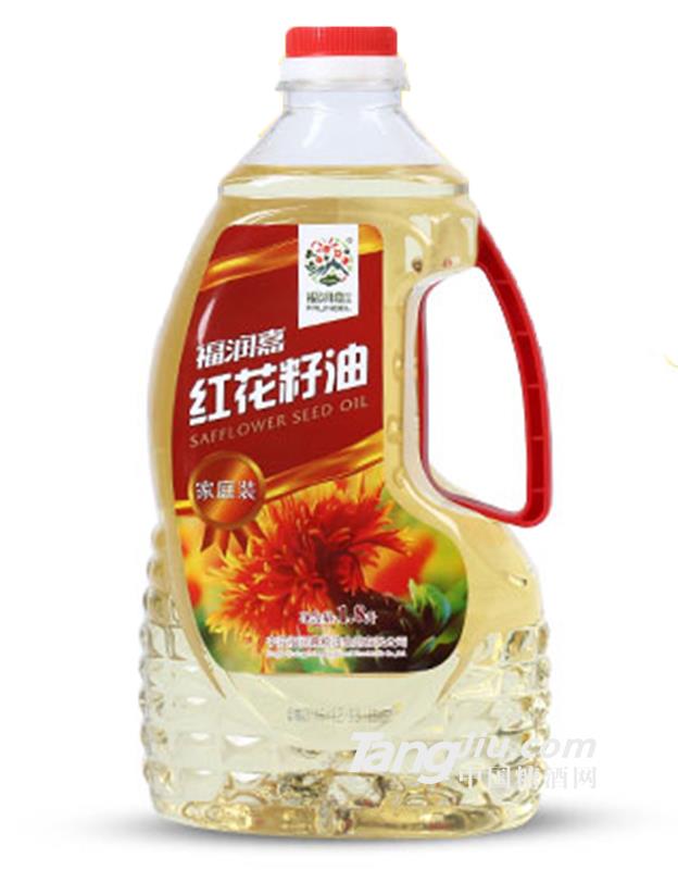 福润嘉红花籽油1.8L