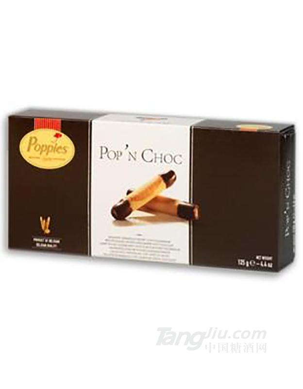 比利时POPPIES可可香脆卷心酥