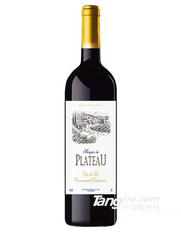 法国布拉图侯爵干红葡萄酒14度750ml