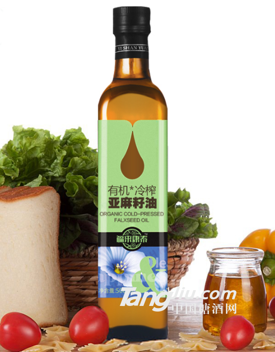 福来康泰冷榨亚麻籽油250ml