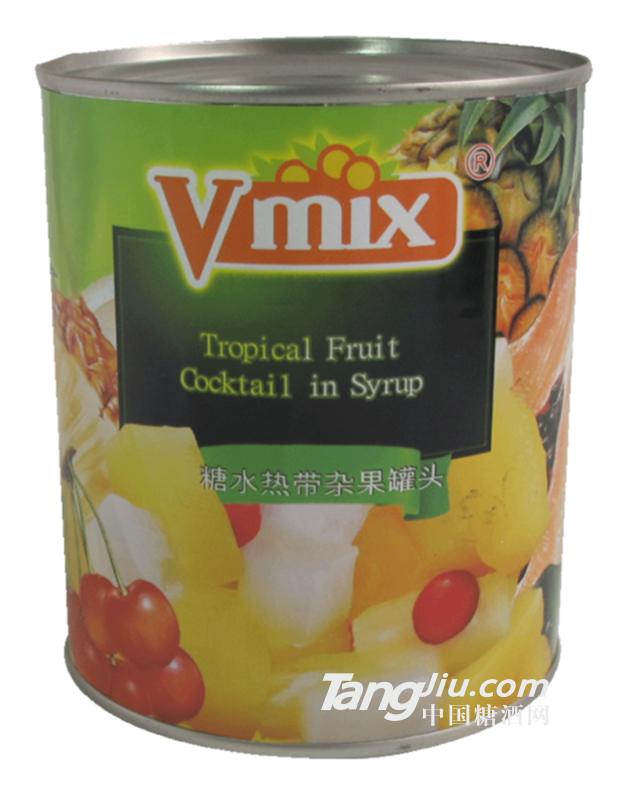 维美斯热带糖水杂果罐头825g
