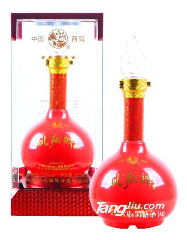 凤翔醉酒（红瓶）52度500ml
