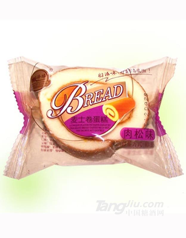 港香园肉松味麦士卷蛋糕