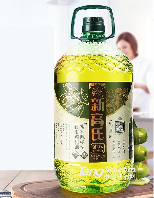 新高氏茶籽橄榄食用调和油5L