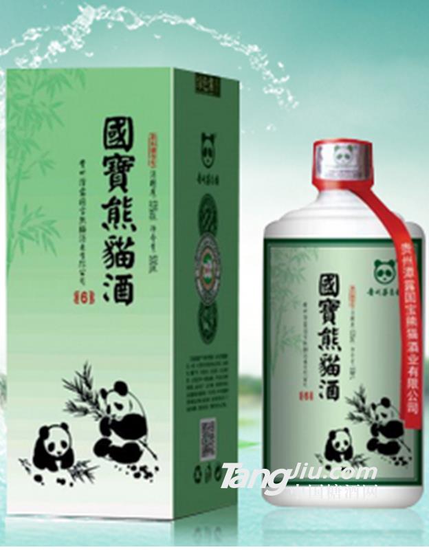国宝熊猫酒绿盒6年