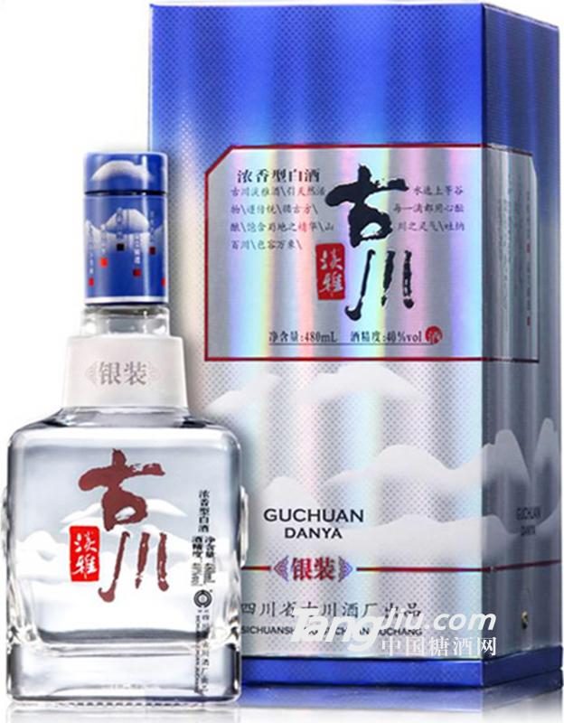 40°古川淡雅银装酒 480ml