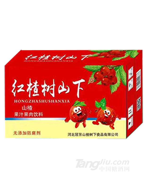 山楂树下果汁果肉饮料