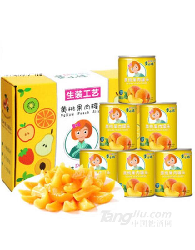 董小妹-水果黄桃罐头盒装