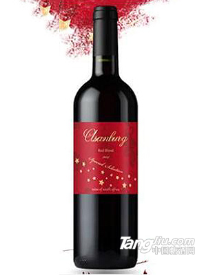 南非爱绅堡特选混酿红葡萄酒14度750ml