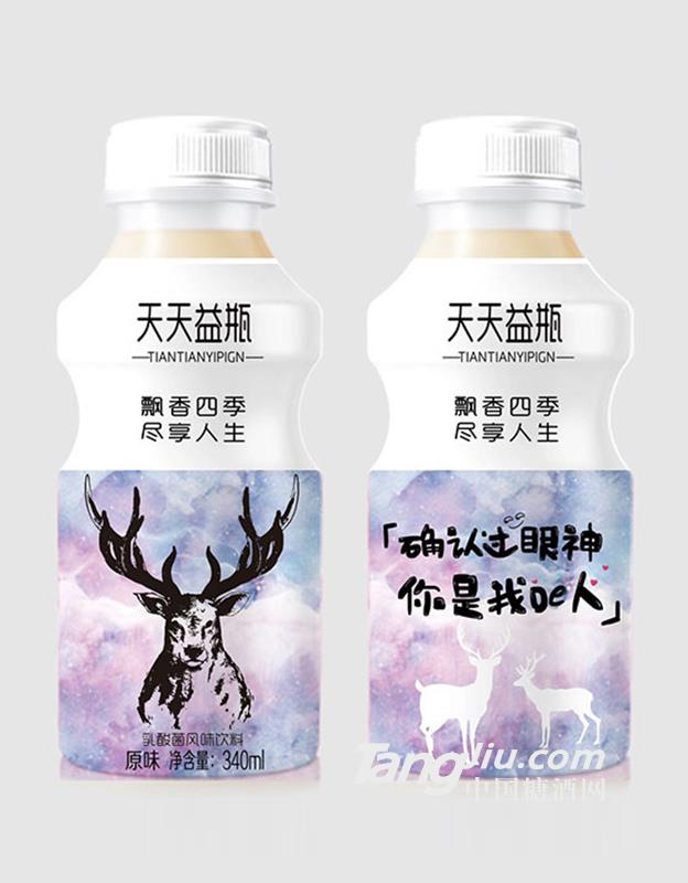 天天益瓶乳酸菌饮品原味340ml