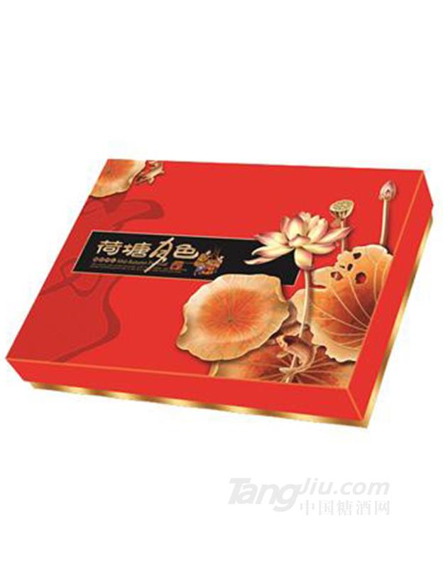 港合园荷塘月色月饼礼盒装