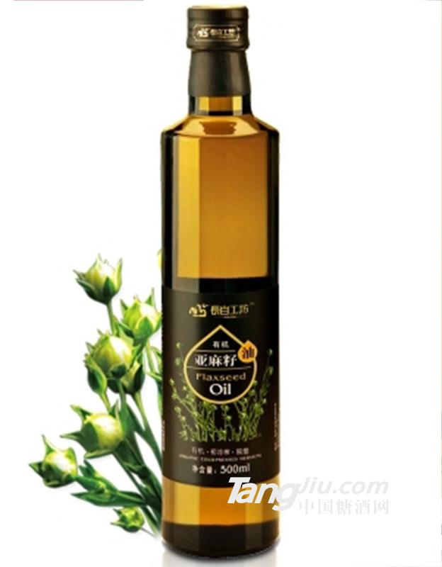 长白工坊有机亚麻籽油500ml