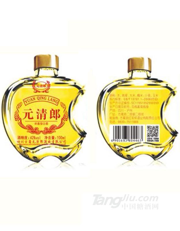 元清郎白酒100ml（黄瓶）