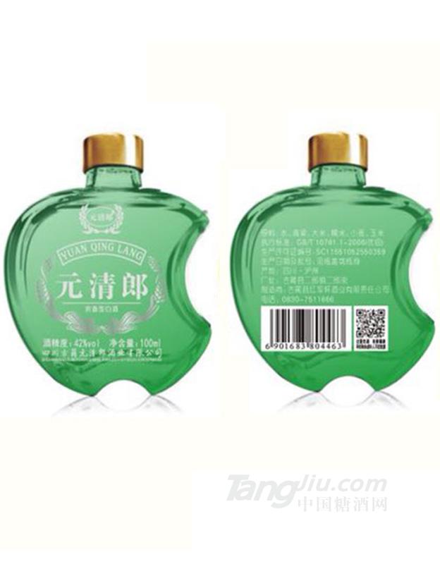 元清郎白酒100ml（绿瓶）